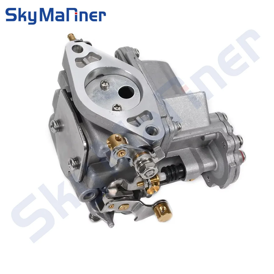 66M-14301-10-00 For Yamaha 15HP F15 4 Stroke Outboard Carburetor W/ Gasket 66M-14301-11-00 66M-14301-12 66M-14301-10 66M-13646