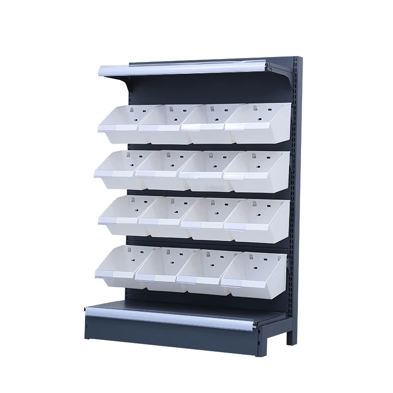 Snack store shelves Supermarket convenience store display shelves Scattered dried fruit hanging display cabinet