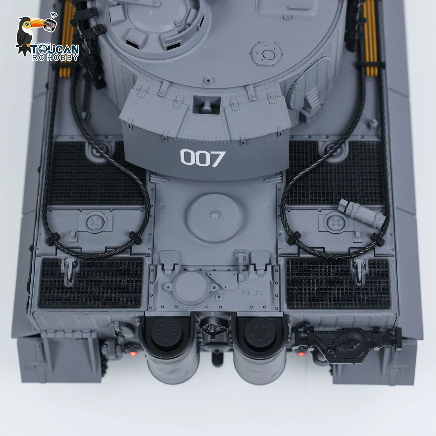 Игрушки для мальчиков Taigen 1/24 RC Battle Tank Tiger I Радиоуправление Военные танки Инфракрасные боевые машинки TH23570