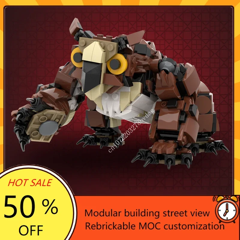 636PCS 그랜드 올브베어 핫 던전 앤 드래곤 MOC Collectible 미니 피규어 DIY 생일 크리 에이 티브 아이디어 어린이 크리스마스 장난감 선물