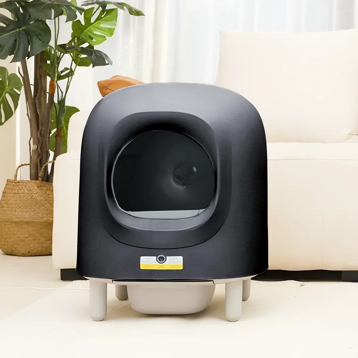 Petree 2.0 PRO 56L Smart Cat Litter Box Automatic Self-Cleaning Litter Box Fully Enclosed Pet Toilet Suitable for Multiple Cats
