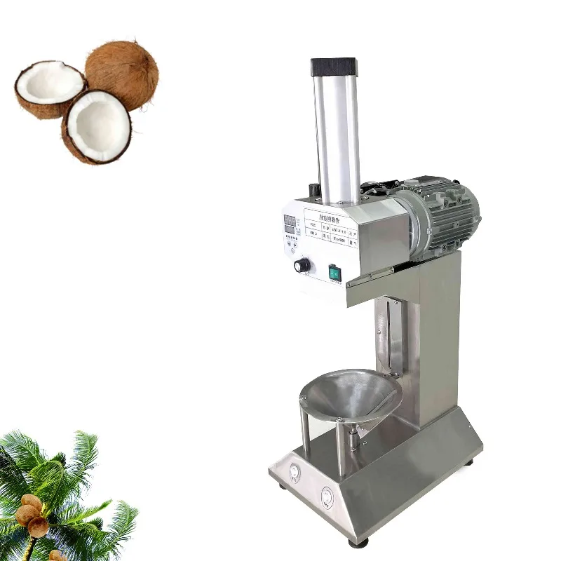 Automatic Green Coconut Peeling Machine Green Coconut Skin Scraper Machine / Green Coconut Trimming Peeling Machine