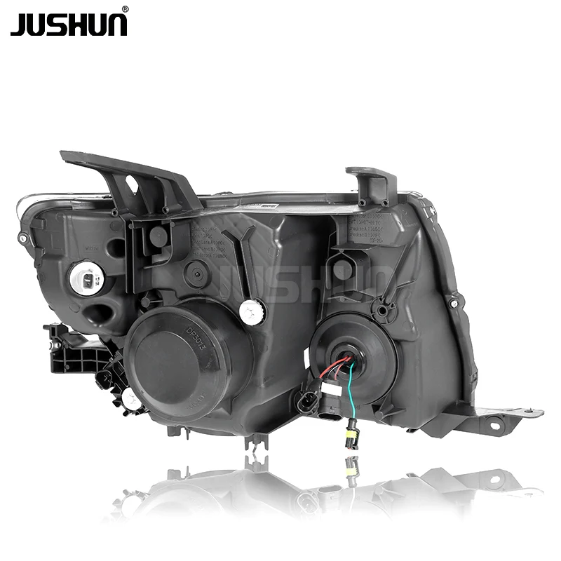 Picture 4: JUSHUN Car Upgrade Led Headlight Head Light Front 2005-2021 Head Lamp Front Lamp Accessories for Mits ubishi Pajero V97 Light