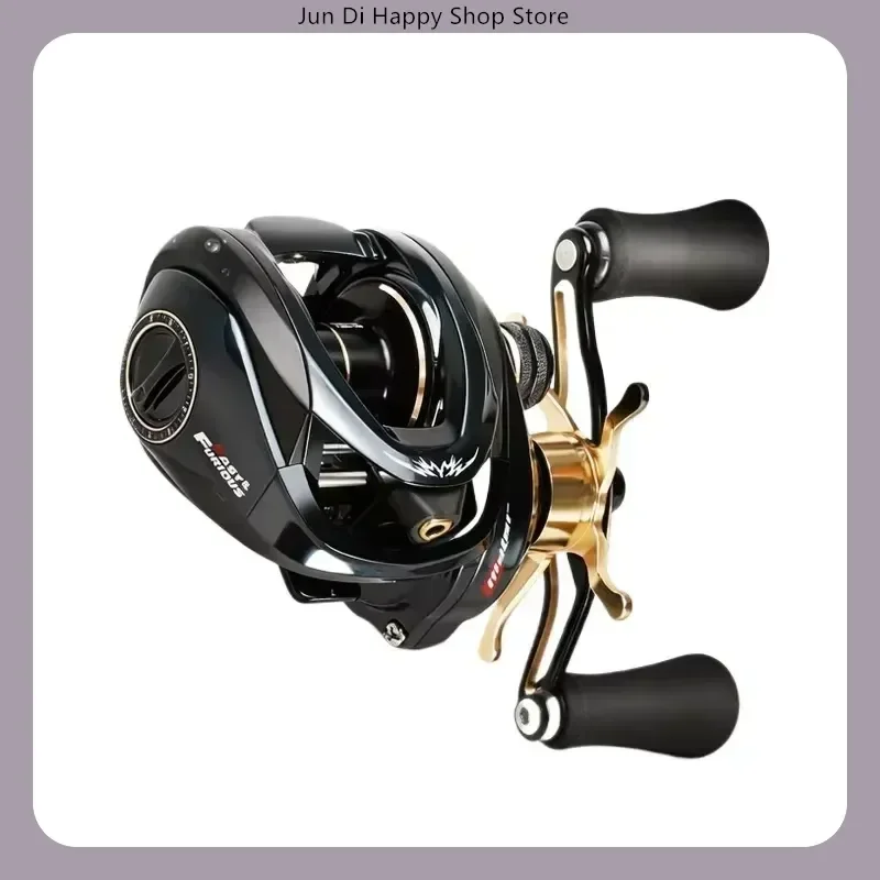 carrete-de-pesca-hasida-black-mamba-v2-carrete-de-baitcasting-totalmente-metalico-ultraligero-lanzamiento-largo-relacion-de-engranajes-alta-carrete-de-pesca-de-lubina-general-duradero-profesional