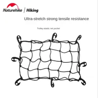 Naturehike-Lightweight Portable Easy Storage Trolley, Fixed Stretch, Elastic Cart, Net Pocket, Outdoor Camping, NH22PJ001