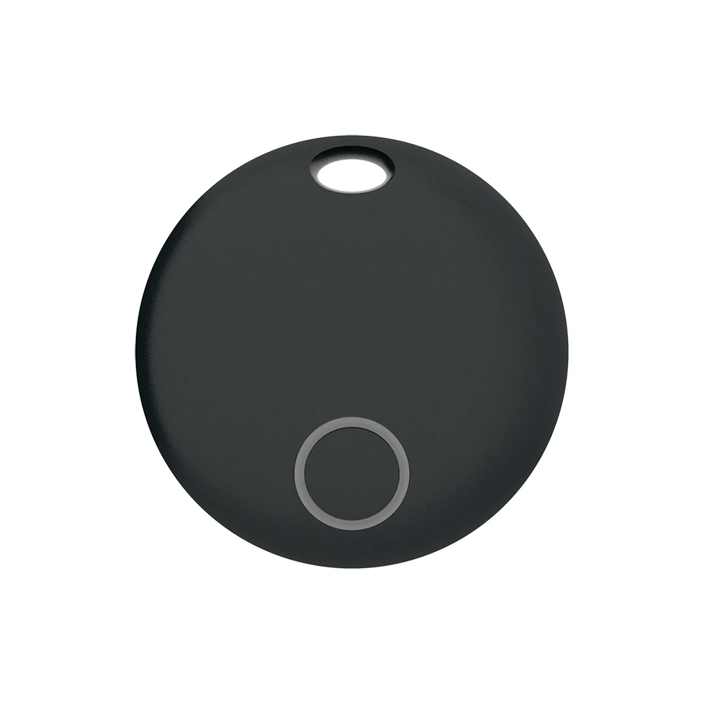 Draagbare op afstand bestuurbare precisie GPS-tracking rond wit zwart blauw Smart Tag
