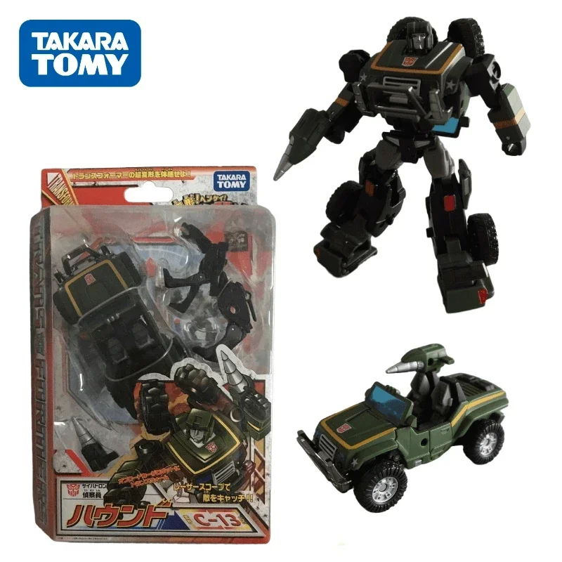 In stock original TAKARA TOMY Transformers Japanese version C-13 Inspector PVC anime character action figure model toy