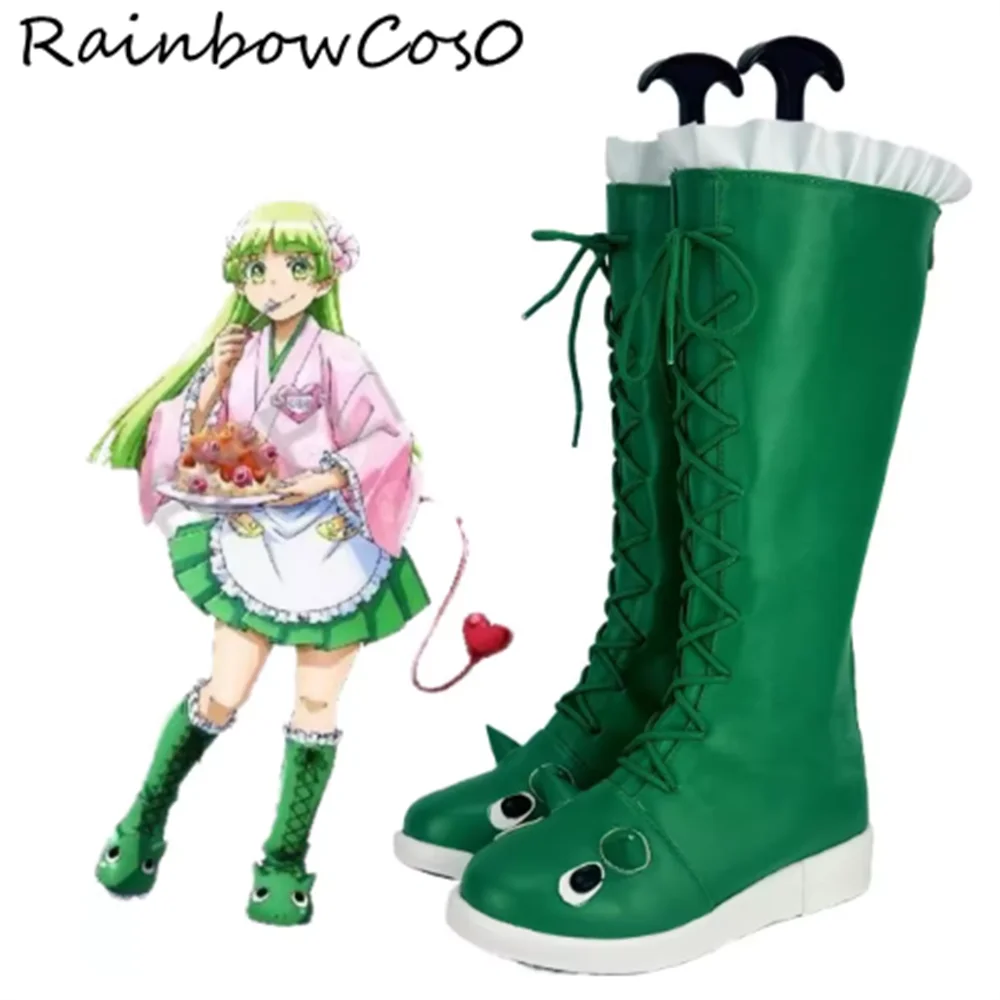 

Клара Валак MAIRIMASITA IRUMA KUN Mairimashita Iruma kun Обувь для косплея Сапоги Игра Аниме Вечеринка Хэллоуин RainbowCos0 W5239
