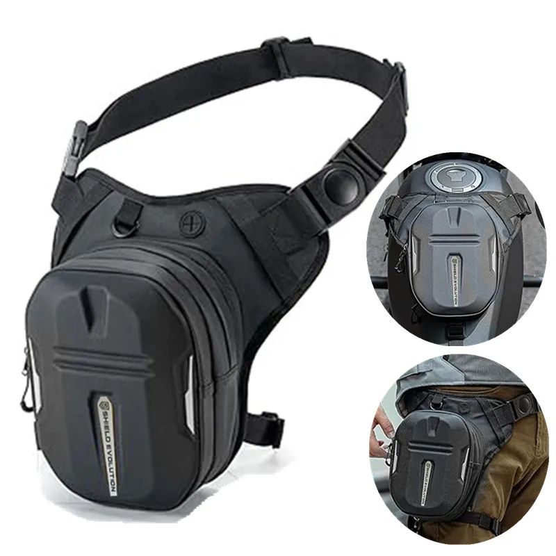 Motorcycle Cycling Leg Bag Reflective Crossbody Waist Bags Outdoor Package Bag Adjustable Waterproof Moto Equipment