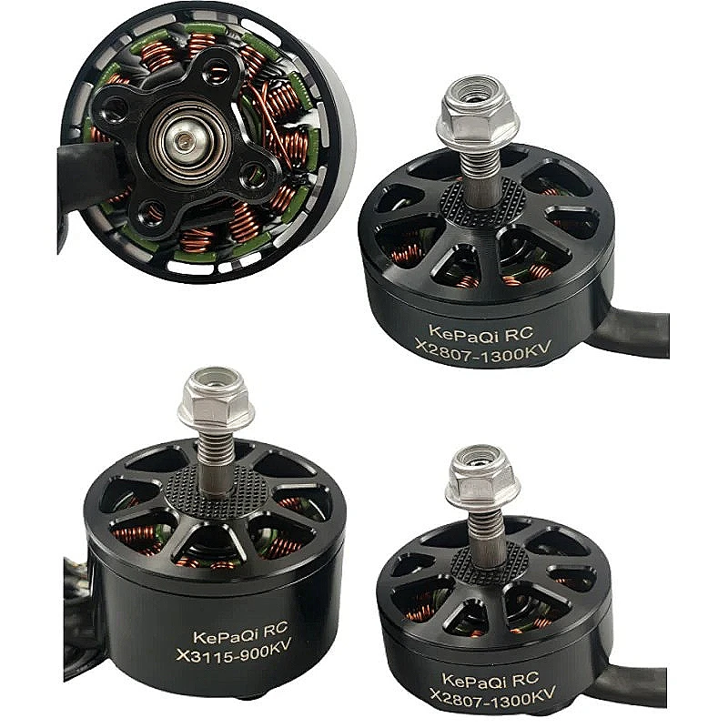 1/4PCS KePaQi 고품질 X2807-1300KV X3115-900KV 모델 항공기용 브러시리스 모터 4축 FPV 트래버서 멀티 로터