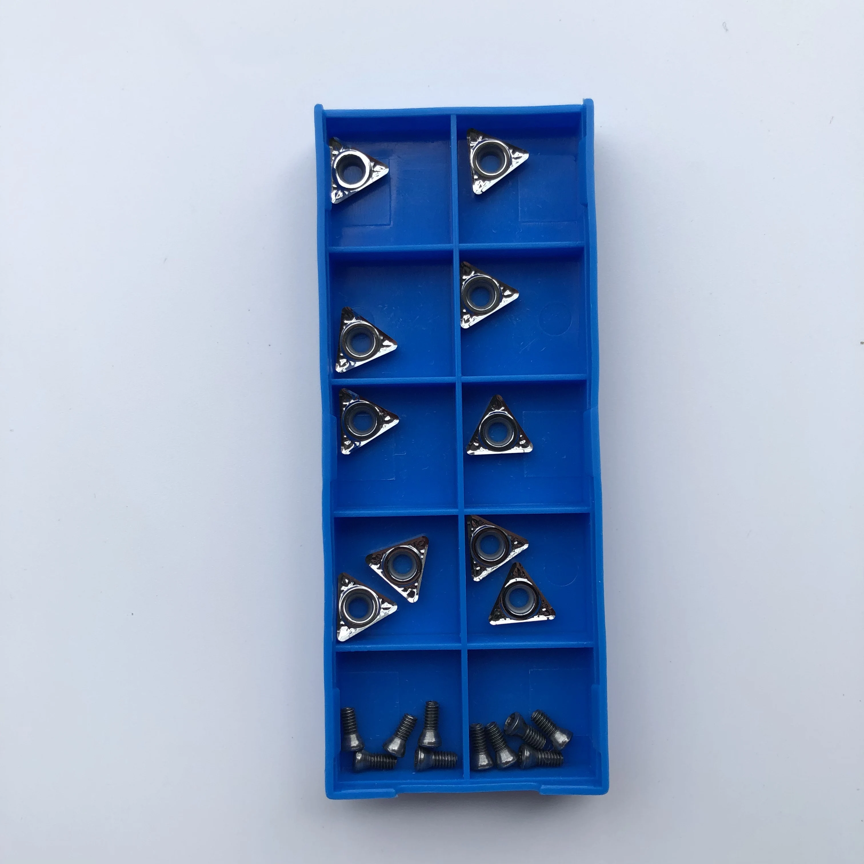 For Auto Repair Tools 10pcs AM8700 Car Disc Lathe Drive Machine Bit(Three Side) Set with Screwdriver Gift Cutting Tips