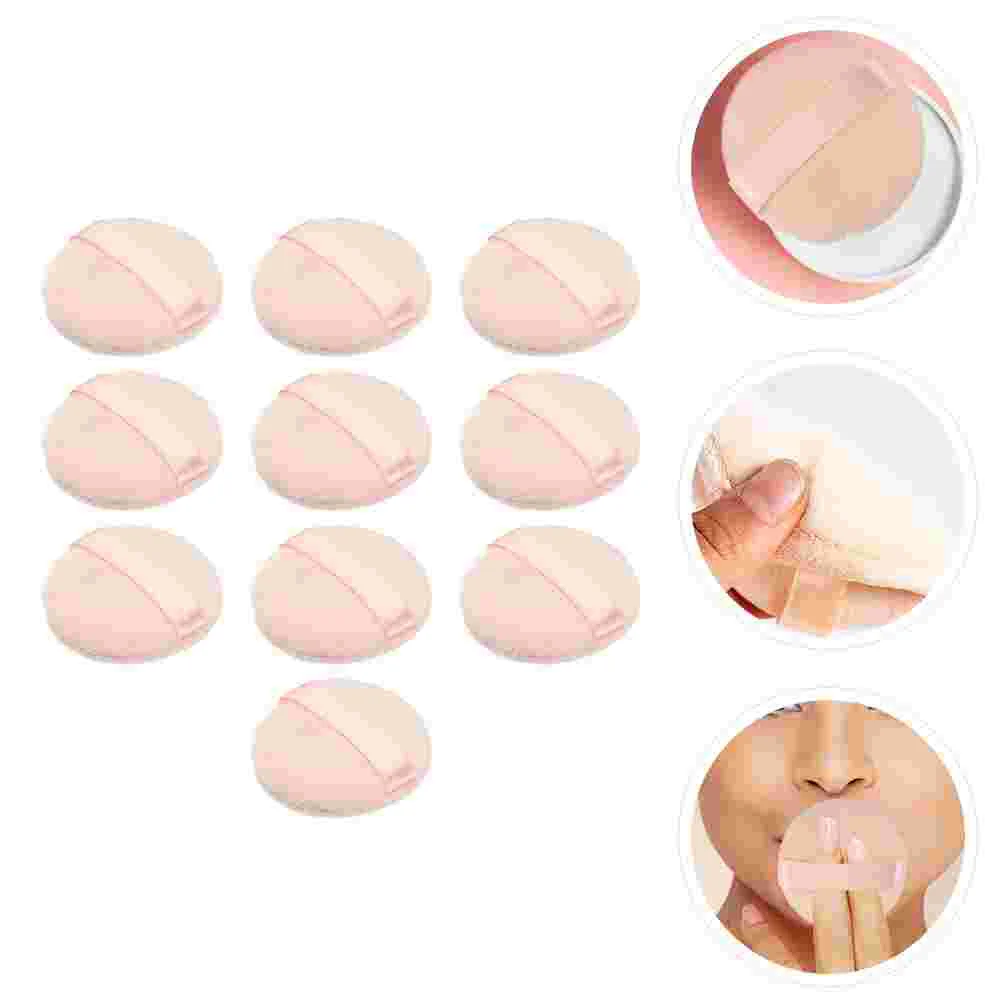 20 Pcs Puff Powder Woman Makeup Accessory Girl Cosmetics Sponge Comfortable Pad Simple Puffs Miss Loose