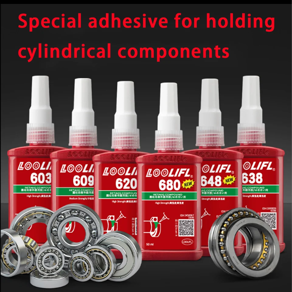 50ml 680 648 620  Hold Glue Loctite  Cylindrical Bearing Glue Fastening Caulking Seal Anaerobic Clearance Fixed