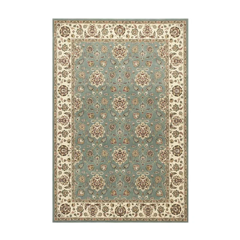 Persian Retro Style Imitation Cashmere Carpet Washable Foldable Entry Door Mat Living Room Bedroom Bed Soft Mat