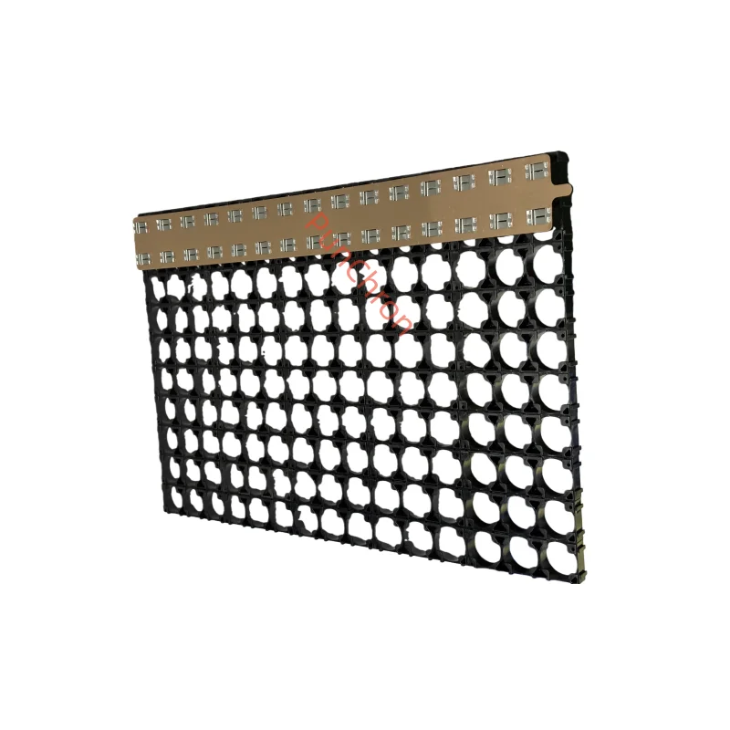 PunChron 21700 Copper-Nickel Composite Strip  2 *15P  with 23mm Spacing And Thickness0.3mm Copper  Busbar Customizable 5pcs