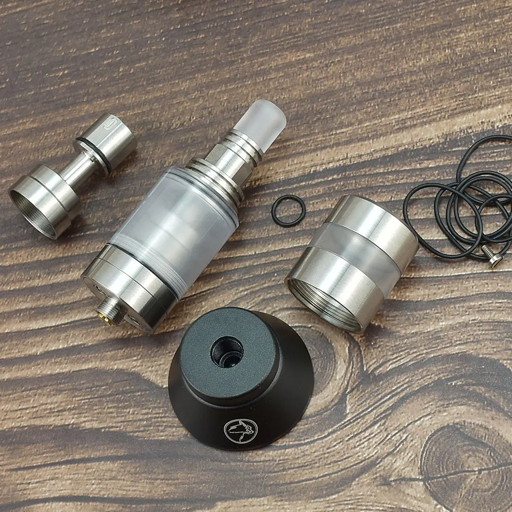 Wolfcoolvape KA V6 Style 22mm RTA Vape System By-Ka V6 RTA atomizzatore serbatoio ricostruibile 3.3ml Nano style