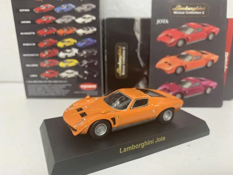 KYOSHO 1/64  Lamborghini Jota Collection die cast alloy trolley model ornaments gift