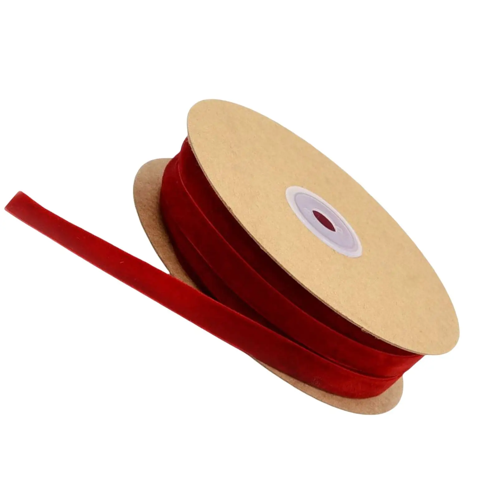 Velvet Ribbon Decorative Satin Roll Luxury Nylon Ribbon for Card Invitations Gift Box Ties and Party Crafts