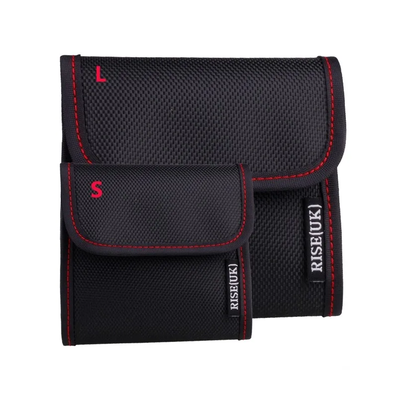 Bild 4: Objektiv Filter Brieftasche Schutz Fall 3/4 Taschen Tasche Kamera Filter Brieftasche Objektiv Adapter Ring Lagerung Tasche Fall Beutel Halter Für DSLR