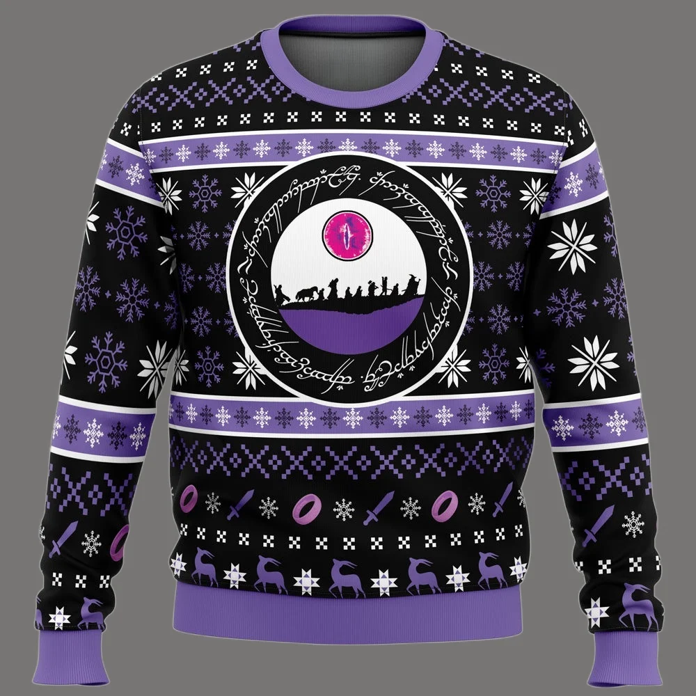 

Властелин колец Filthy Hobitses Ugly Christmas свитер с героями мультфильмов аниме для женщин и мужчин пуловеры топы модная толстовка с капюшоном для пар