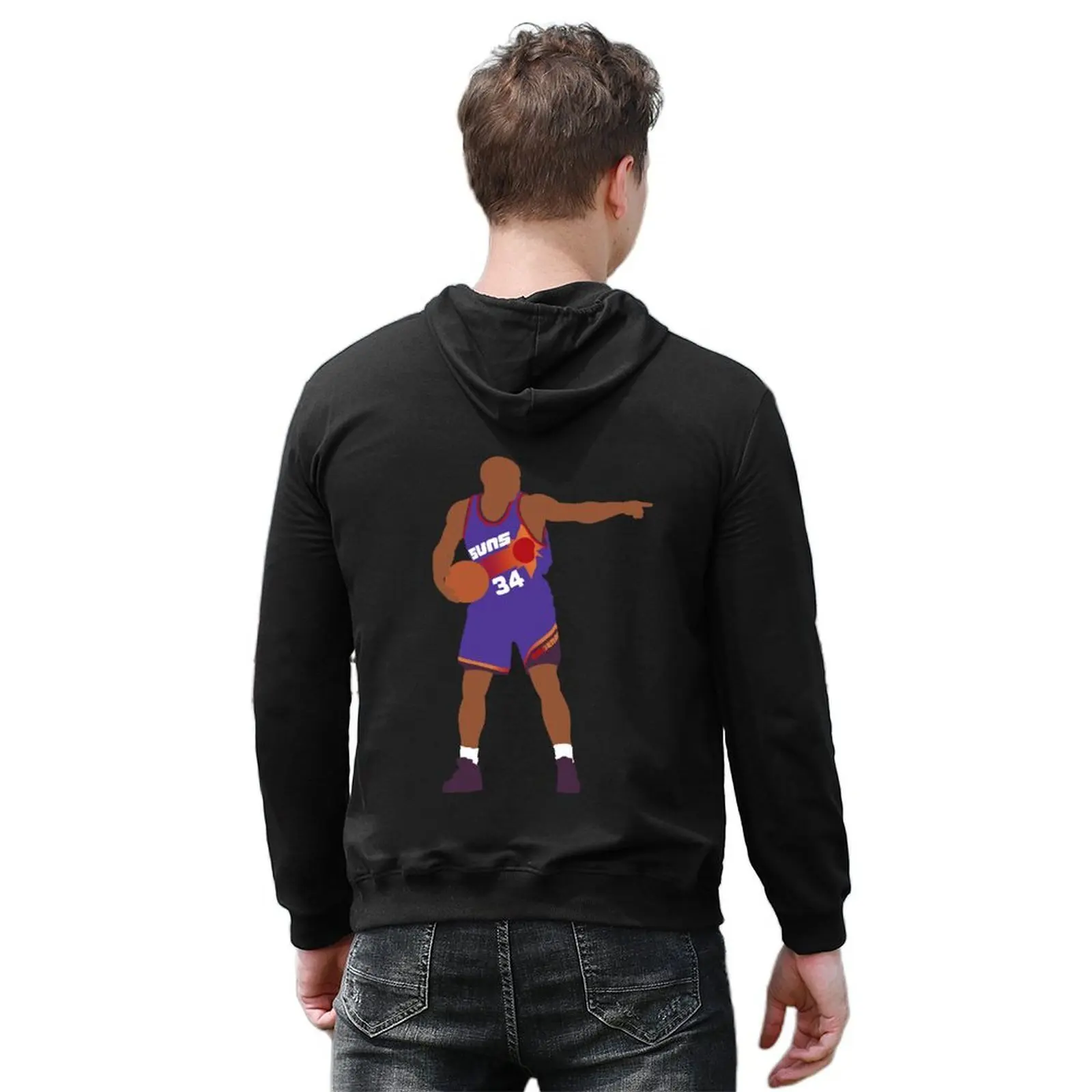 تشارلز باركلي صنز هوديي ملابس رجالية ملابس الخريف سترة الخريف الرجال الرجال الشتاء سترة رجالي هوديي