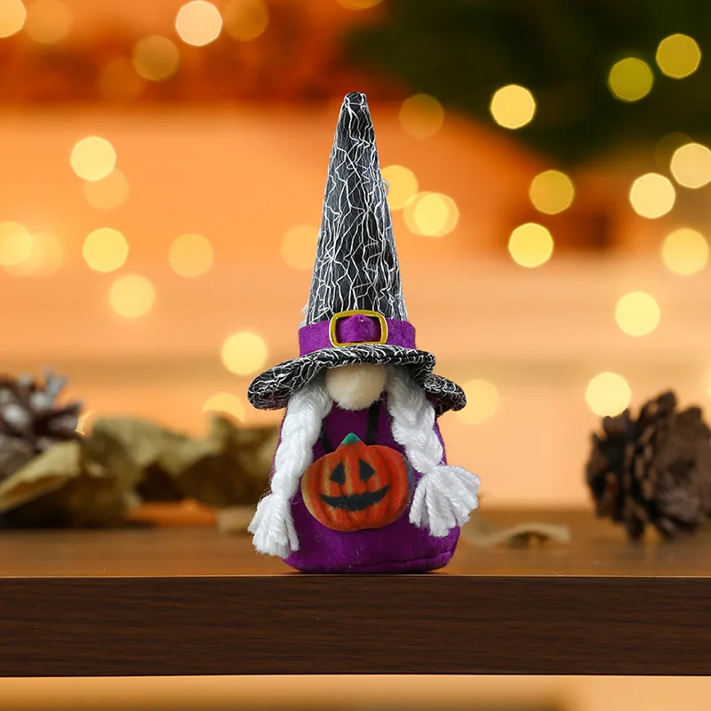 Creatieve dwerghanger Halloween decoraties voor slaapkamer woonkamer spookhuis feestaccessoire zachte knuffel knuffel