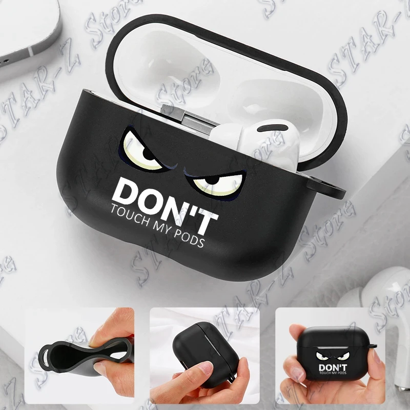 جراب سيليكون لسماعات الرأس لسماعات Airpods ، متعة لا تلمس قرصي ، أغطية شحن واقية ، Airpods Pro 2 ، 3 ، 2 ، 1