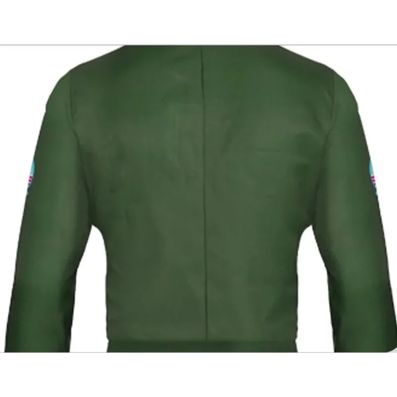 

Lyou 2025 Men's Top Gun Maverick Jumpsuit Party Costume For Halloween Cosplay American Airforce Uniform Military Pilot Jump ★ ★