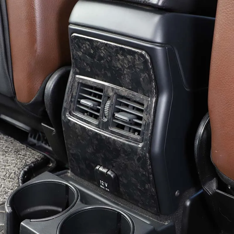 

Для Mercedes Benz G Class W463 2007-2018 настоящее углеродное волокно, задняя панель воздуховыпускного отверстия автомобиля, декоративная наклейка, автоаксессуары