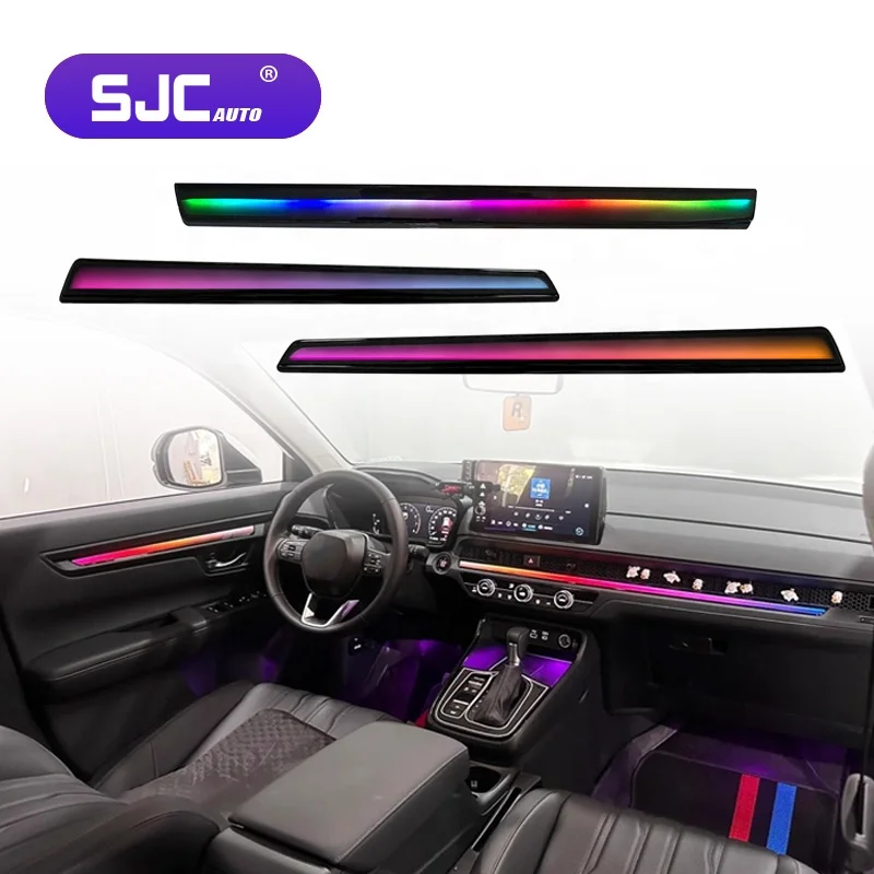 Auto Interior 64-color Ambient Lighting For Honda CRV 2023-2024 Model Car LED Light Dynamic Symphony Decorative Accessories