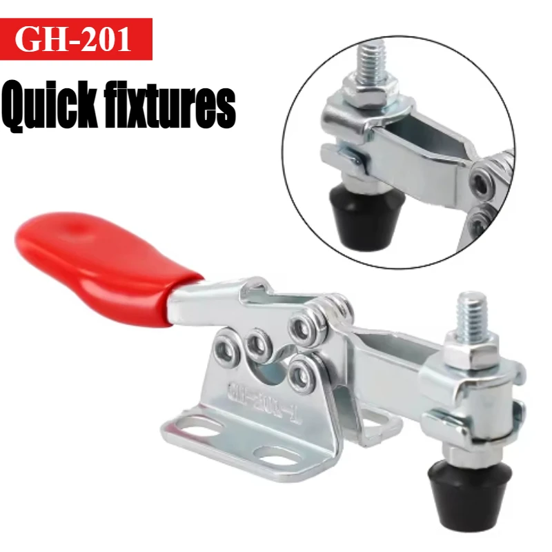 Quick Release Toggle Clamps Horizontal Clamp U-shaped Bar Hand Clip Woodworking Tool Wood Circuit Boards