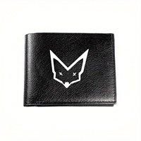 Dead Fox Head Minimalist Graphic Business Mens Casual Elegant Simple Practical Quality Wallet Stylish Printing Creative Christma