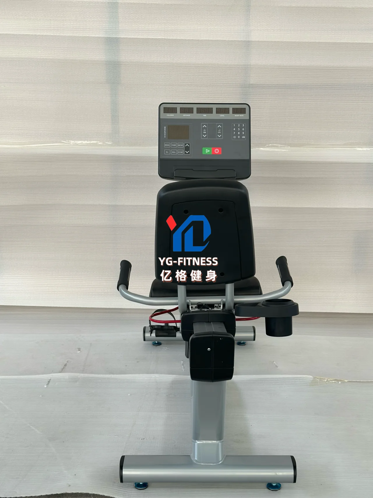 YG-RB02 YG Fitness 2024 New Cardio Indoor Fitness machine Mini Exercise Bike Spinning Magnetic Resistance  recumbent Bike