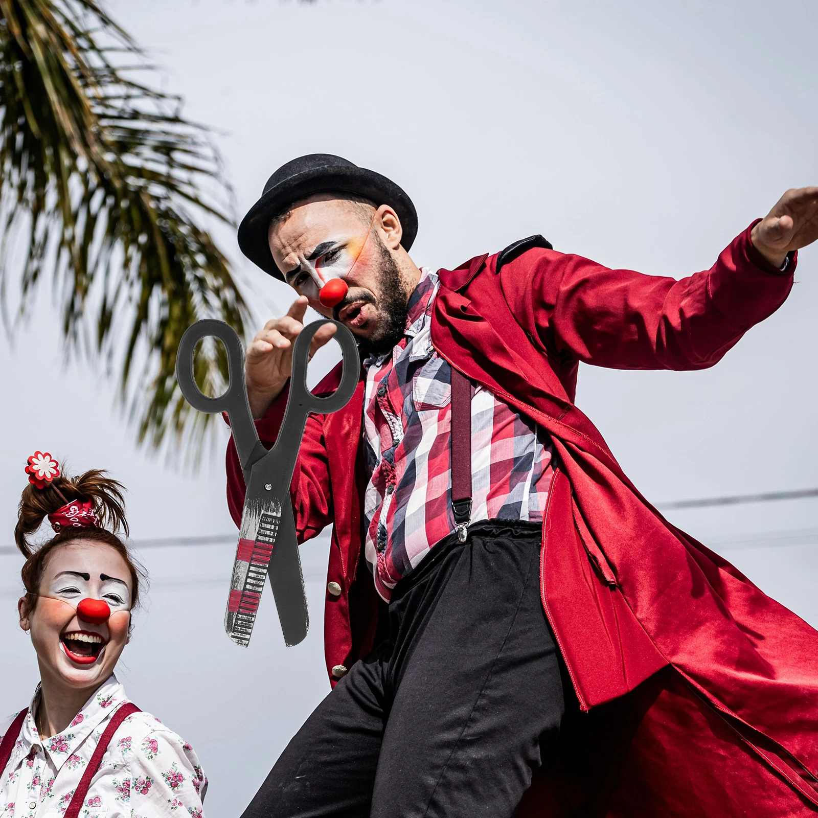 

Performing Scissor Prop Realistic Stage Performance Accessory Fake Scissor Decorative Cosplay Supply Party Event Ornament Large