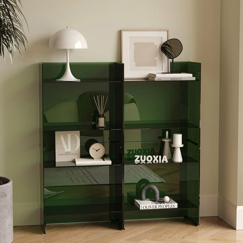 

Plastic Transparent Display Stand Corner Acrylic Outdoor Perfume Shelves Nordic Storage Box Aesthetic Repisa Home Decorations