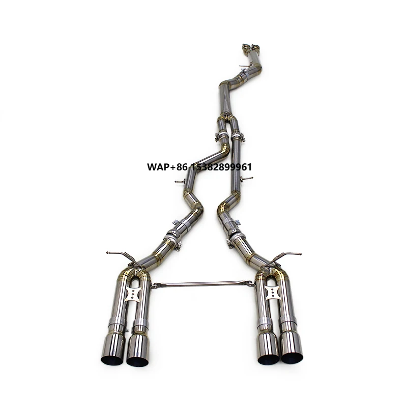 Factory Catback Exhaust Titanium Pipes for M3/M4 F80/F82/F8X 3.0T 2015-2019 Car Exhaust System Pipe Muffler