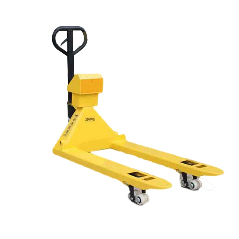 Forklift Low Price Manual Hydraulic Truck Includes Scale PumpNew Lightweight Small Pallet Jack Machine Ground Cow Electronic
