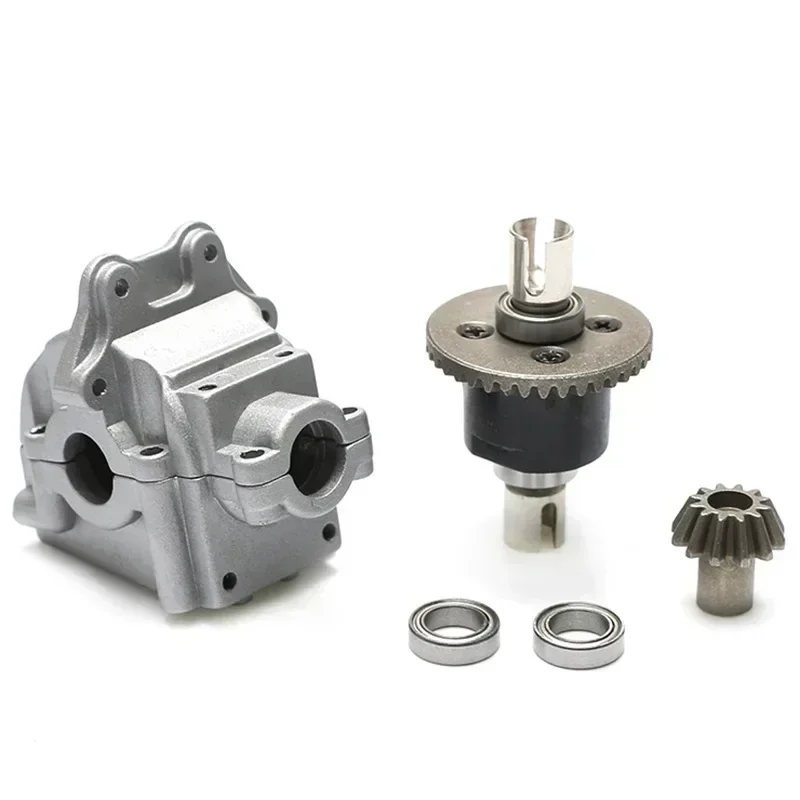 

WLtoys 144001 Обновление радиоуправляемого автомобиля Запасные части Металлический передний и задний корпус Wave Box 144001-1254