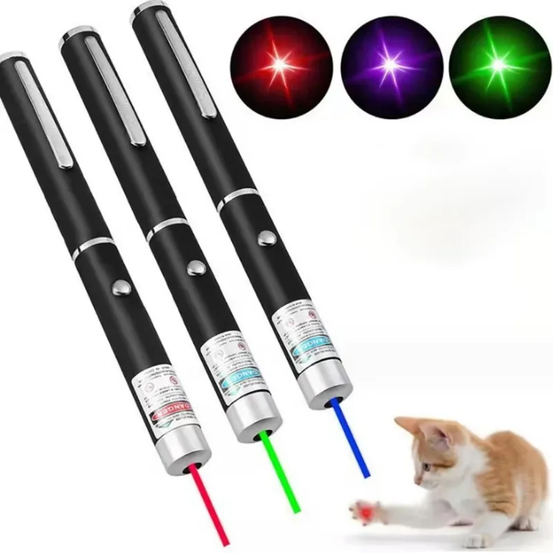 ‌ Compacte laseraanwijzer en zaklampcombinatie – Perfect kattencadeau