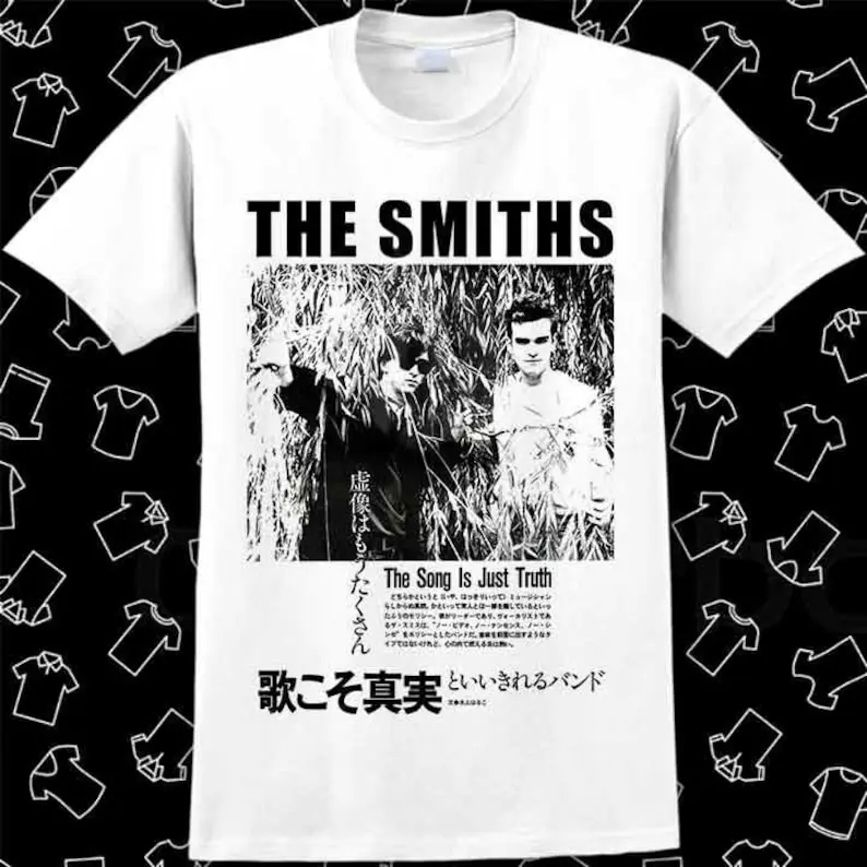 

Japanese The Smiths Meat Is Murder The Song Is Just Truth T Shirt Meme Gift Gamer Best Seller Top Unisex Tee R913