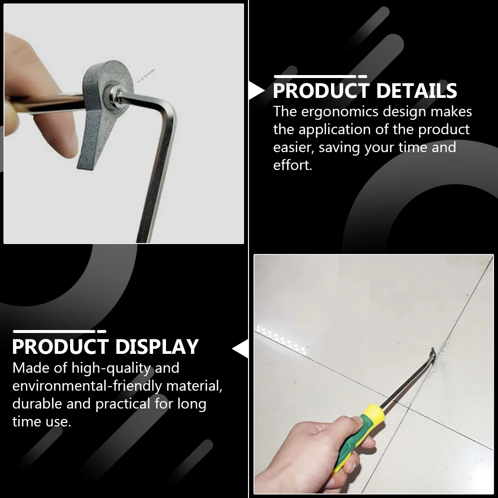 

2 шт., средство для удаления затирки, очиститель зазоров, резиновый инструмент для открытия, машина для чистки дома, практичный длинный соединитель плитки