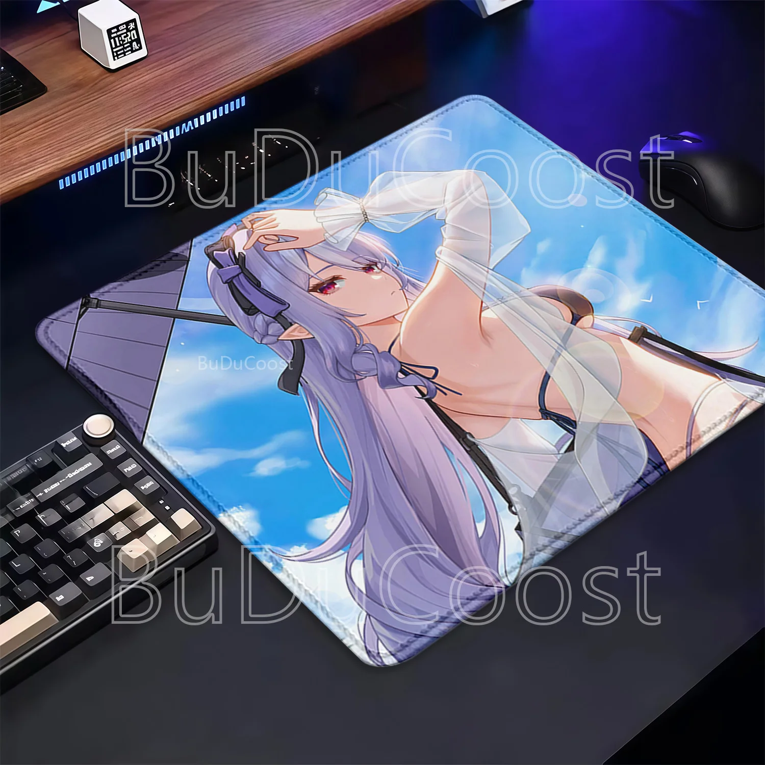 ZZZ ‌Vivian Banshee‌ Zenless Zone Zero Anime Girl Mousepad HD Printing Gaming Small Size Mouse Pad PC Offices Non-slip Desk Mat