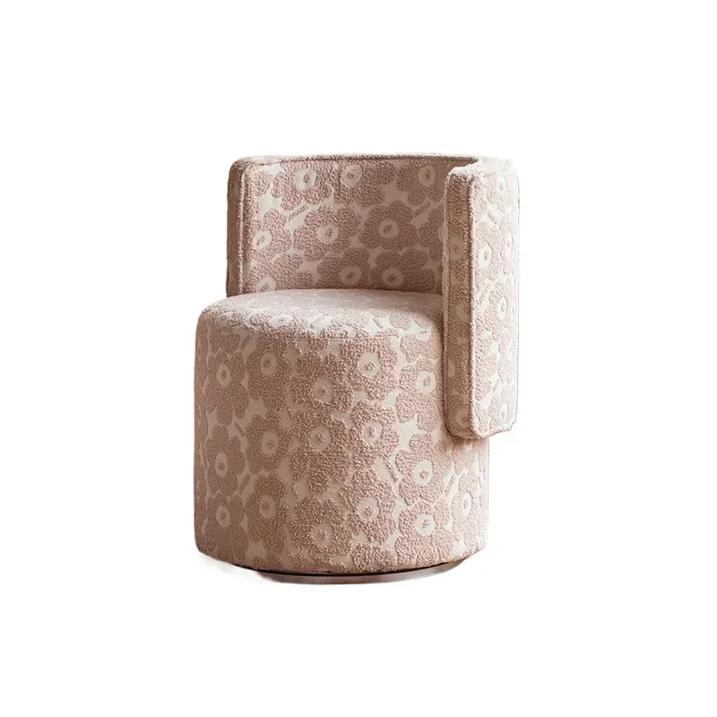 Princess Style Makeup Stool Cream Style Makeup Stool Light Luxury Premium Master Bedroom Swivel Chair French Chair Back Chair
