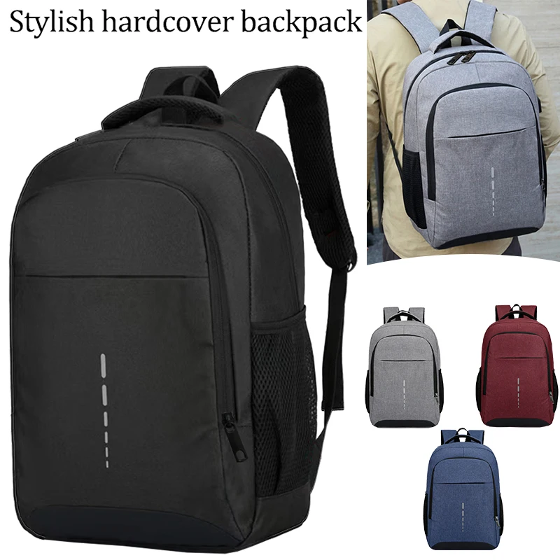 

Мужской рюкзак для деловых студентов, школьная сумка, прочный, водонепроницаемый, легкий, с несколькими карманами для офиса, повседневных путешествий, поездок на работу