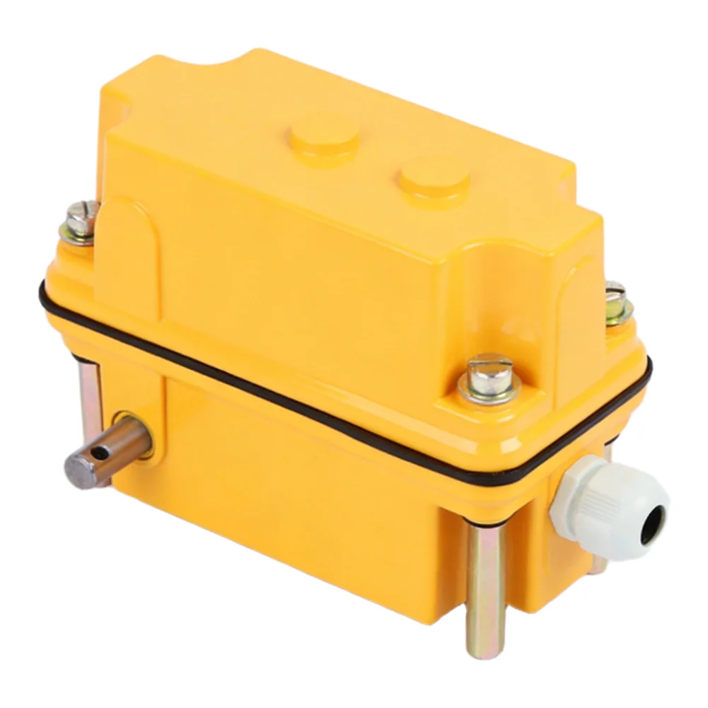 Resin Housed Mechanical Limit Switch DXZ Model 1:60 Transmission Ratio 6A Rated Current AC125V 250V for Automation