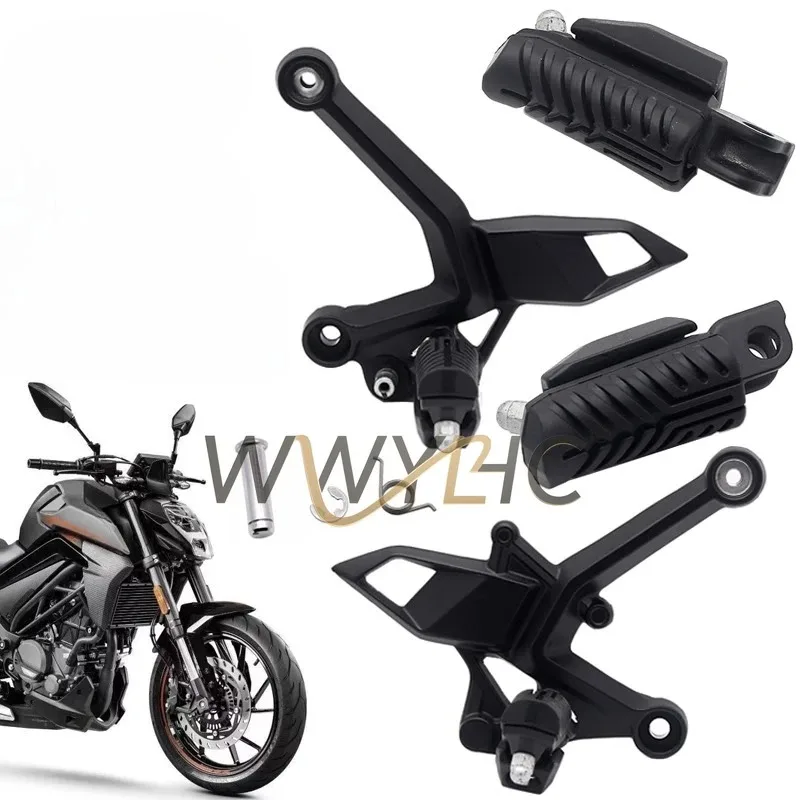 For Motorcycle CF250-6/CF150-A/SR250/NK250 Front Left and Right Pedal Stand Assembly