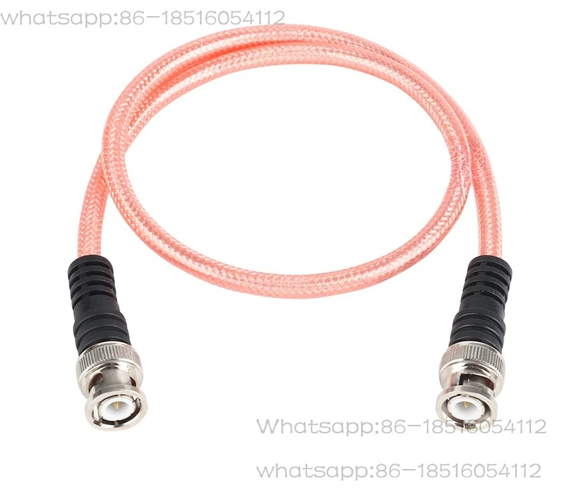 

BNC Public To BNC Male Test Connection Jumper, Base Station Standing Wave Meter Connection Cable RG23 50-3 0.5m
