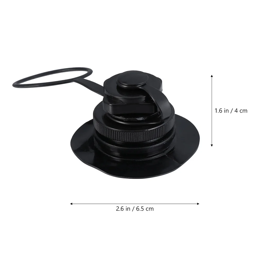 4 szt. Uniwersalne zawory powietrzne TPU do pontonów, pontonów dmuchanych, kanoe, materacy basenowych, zawór spiralny jednokierunkowy typu Boston