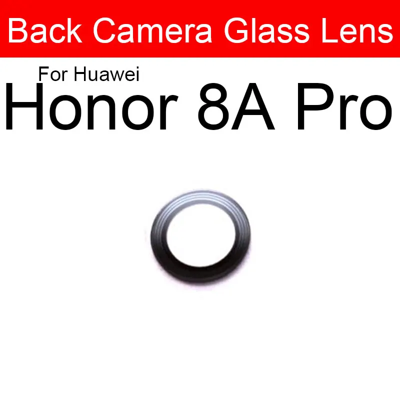 Rear Back Camera Glass Lens For Huawei Honor 8 8A 8s 8C 8X 8Pro 8xMax Enjoy Max Camera Glass Lens Glass + Sticker Repair Parts