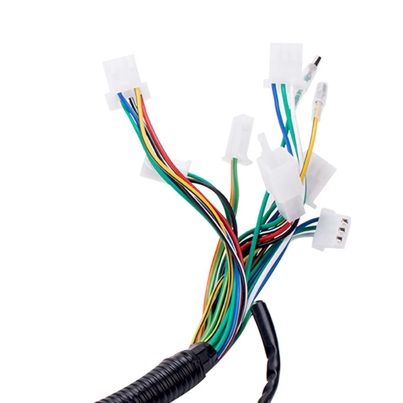 

Комплект электропроводки для запуска двигателя, разноцветный жгут проводов для электрического стартера квадроциклов 50cc 125cc